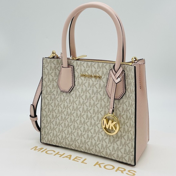 Michael Kors Mercer Medium Messenger Crossbody Bag - Picture 3 of 11